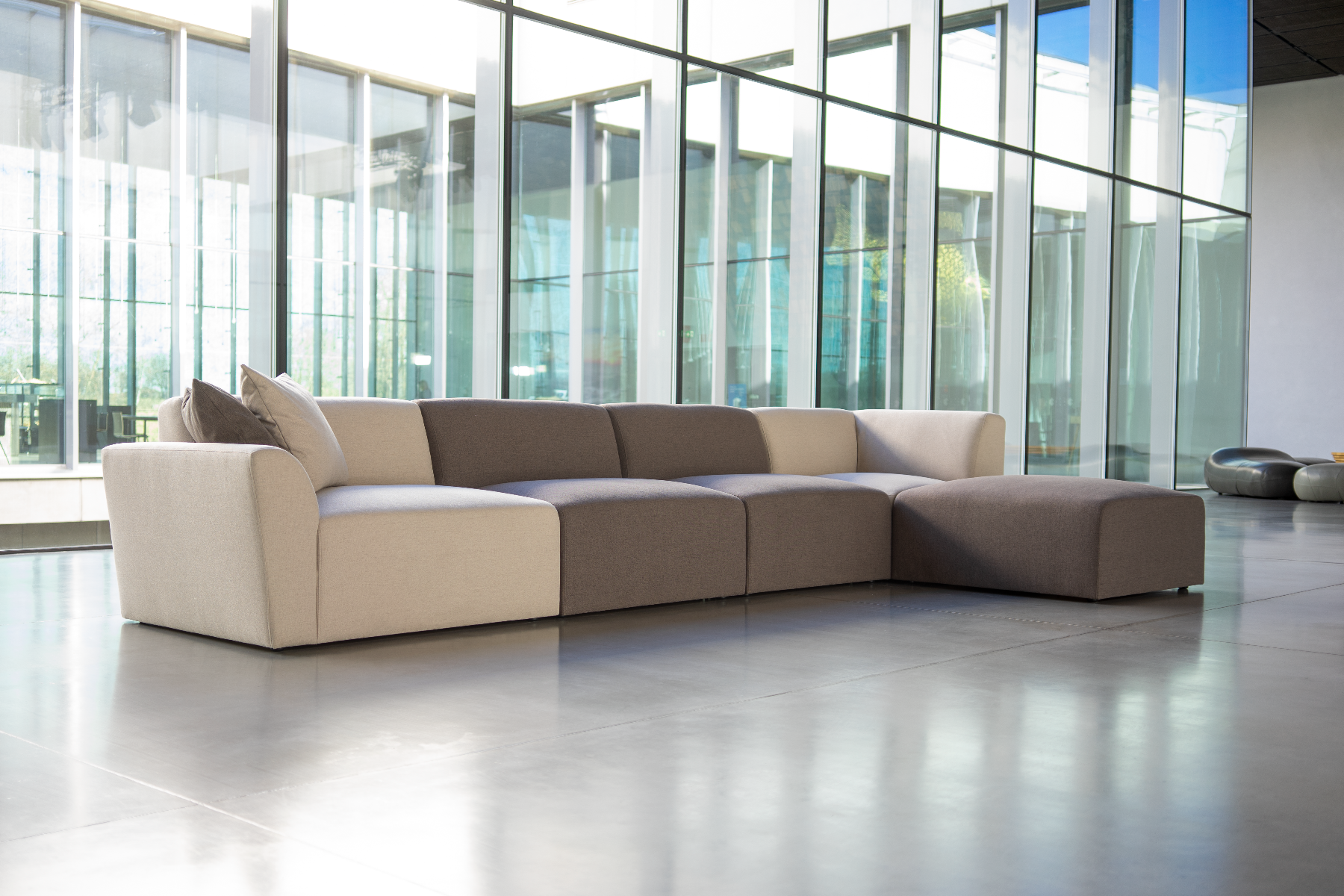 Tropez moduulisohvan kulmaosa, eri värejä