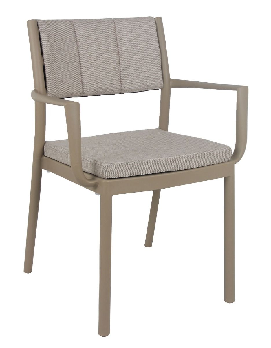 Juno pyöreä terassipöytä + 4kpl Nicole tuoleja, eri värejä