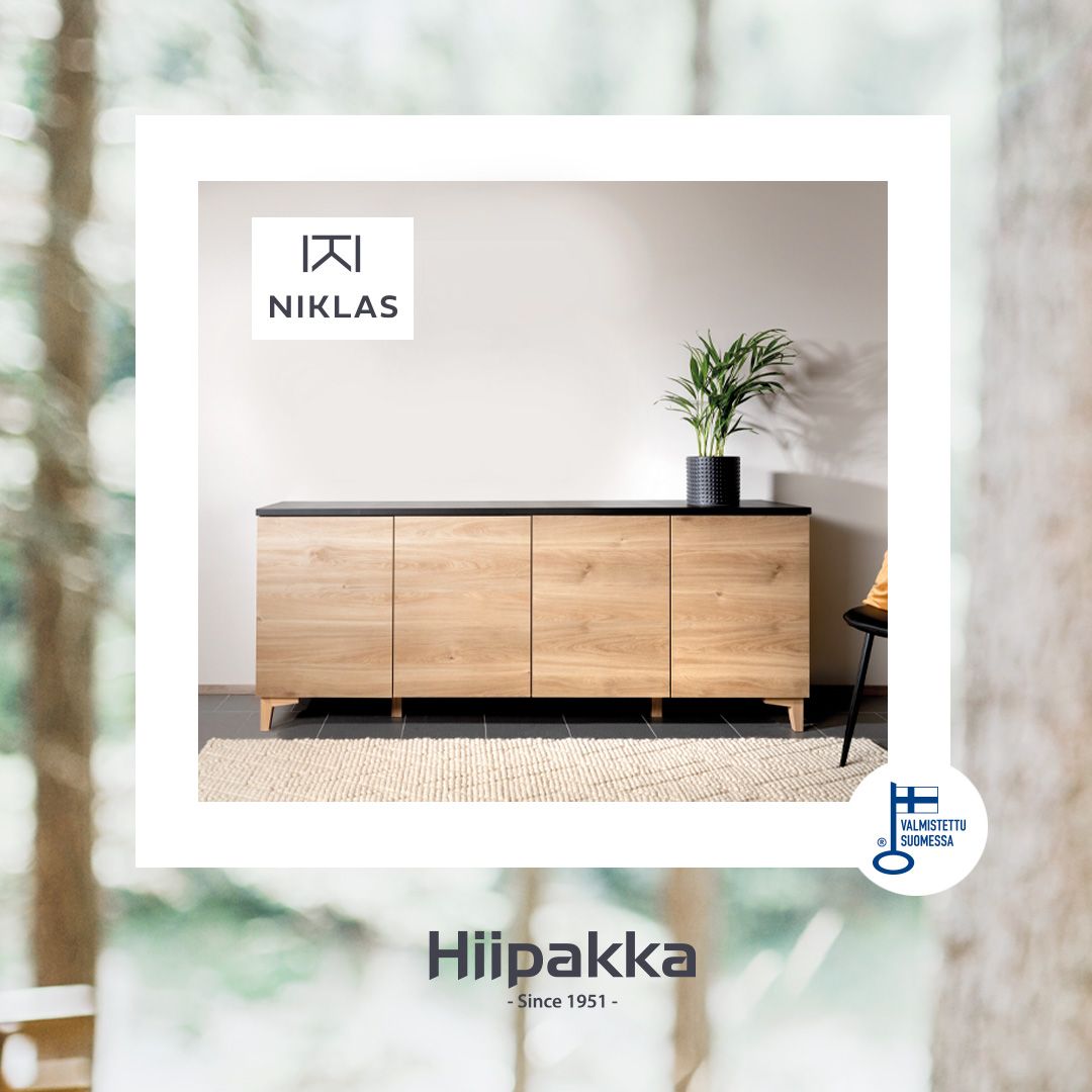 Hiipakka Niklas senkki 200 cm, umpiovilla