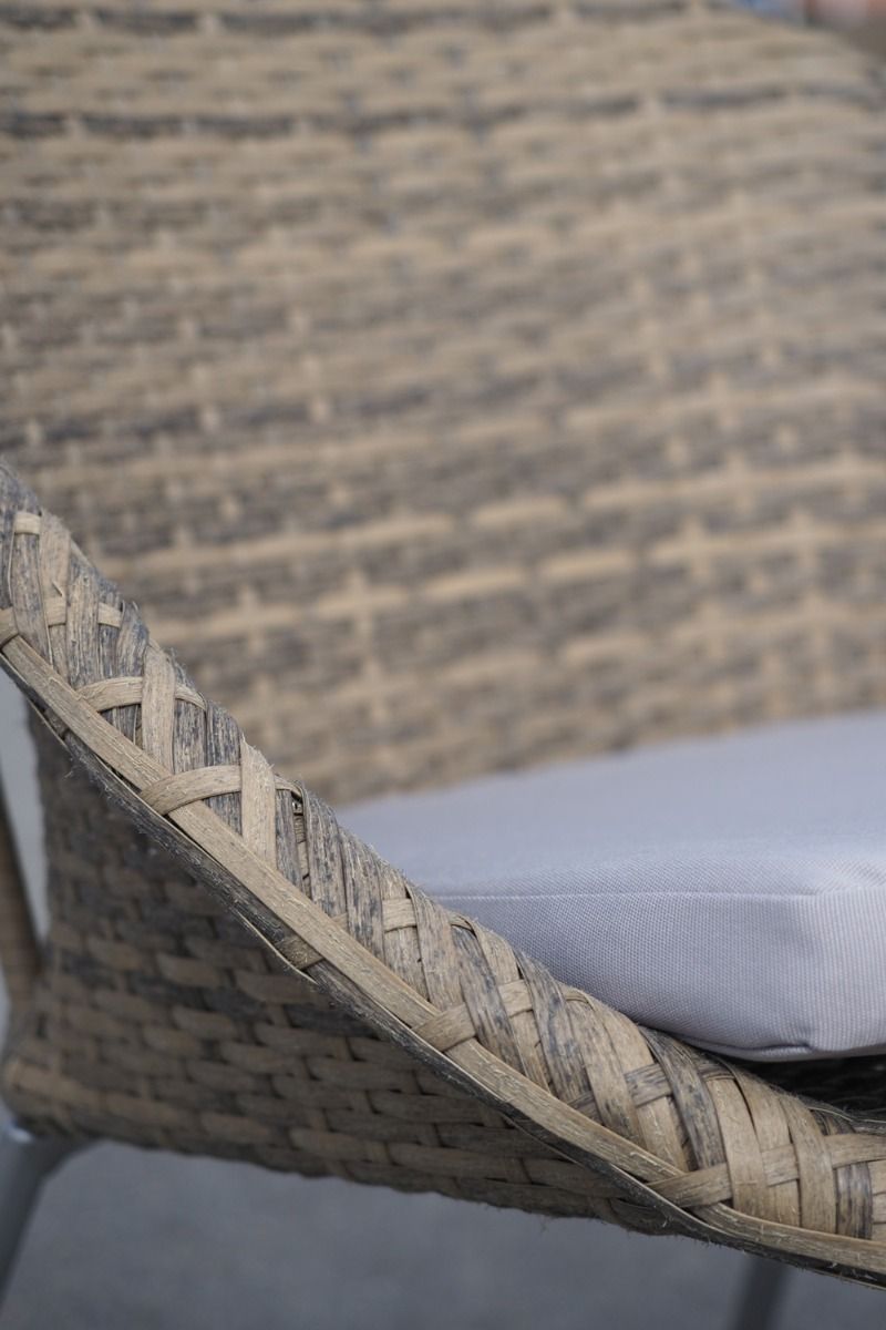 Panama terassiryhmä pyöreä, alumiinia