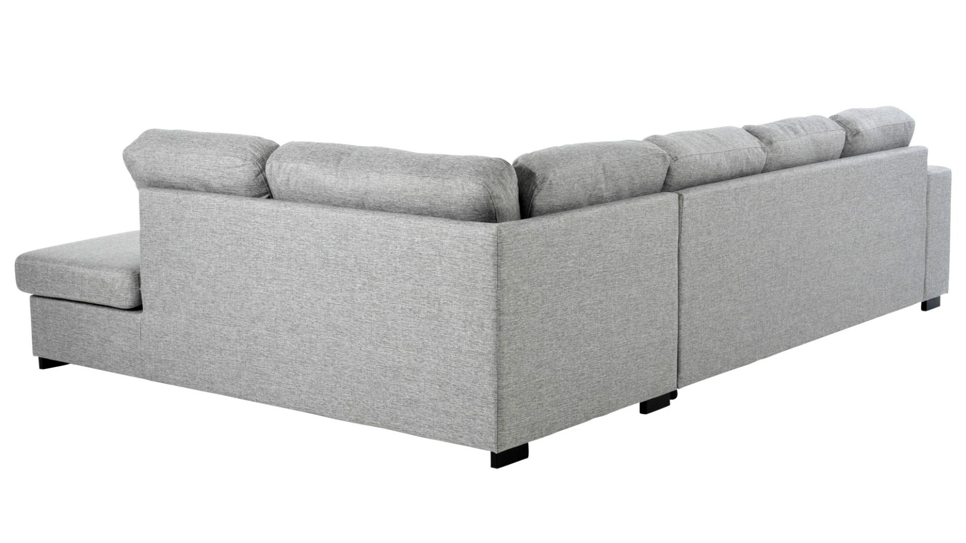 Nord U-kulmasohva, harmaa