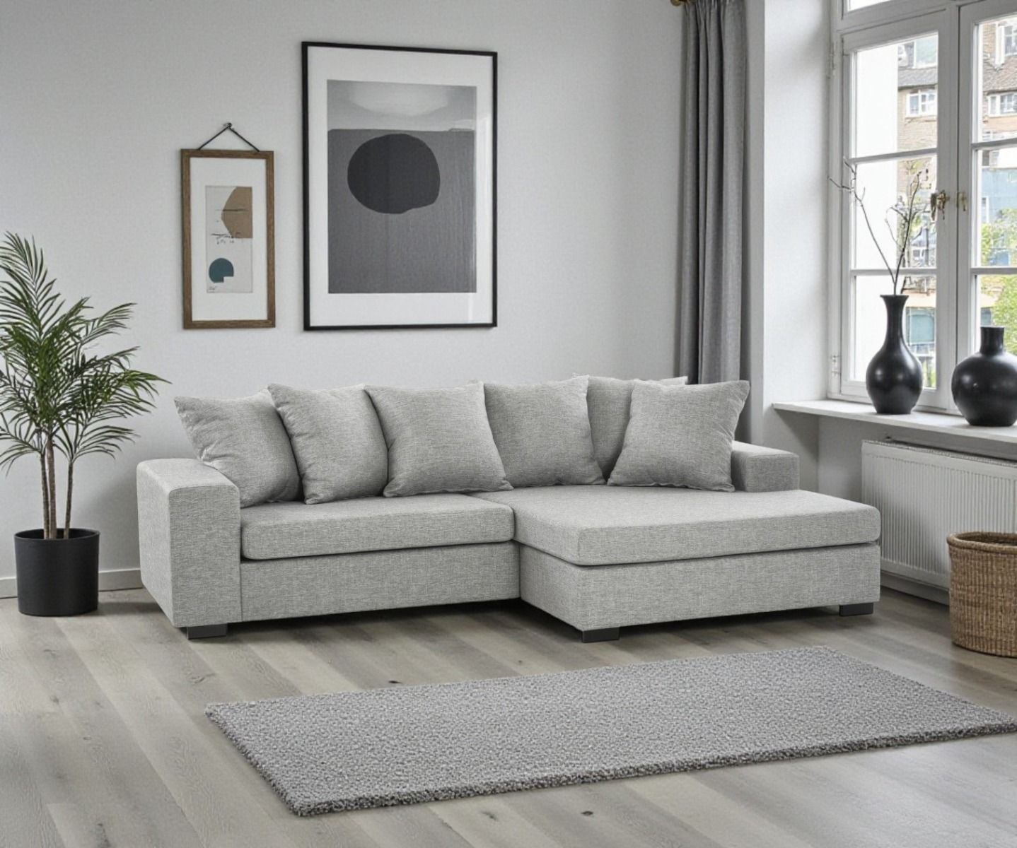 Nord XL divaanisohva, harmaa