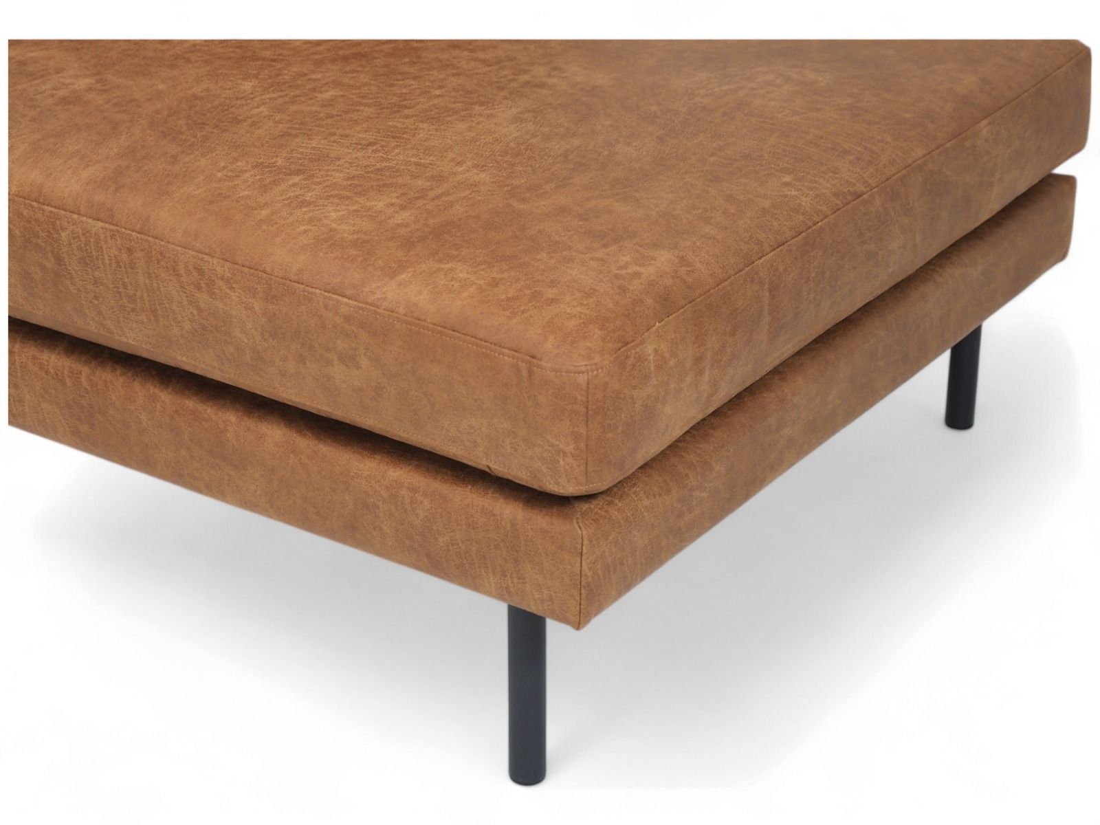 Nordic Copenhagen divaani nahkasohva, konjakki