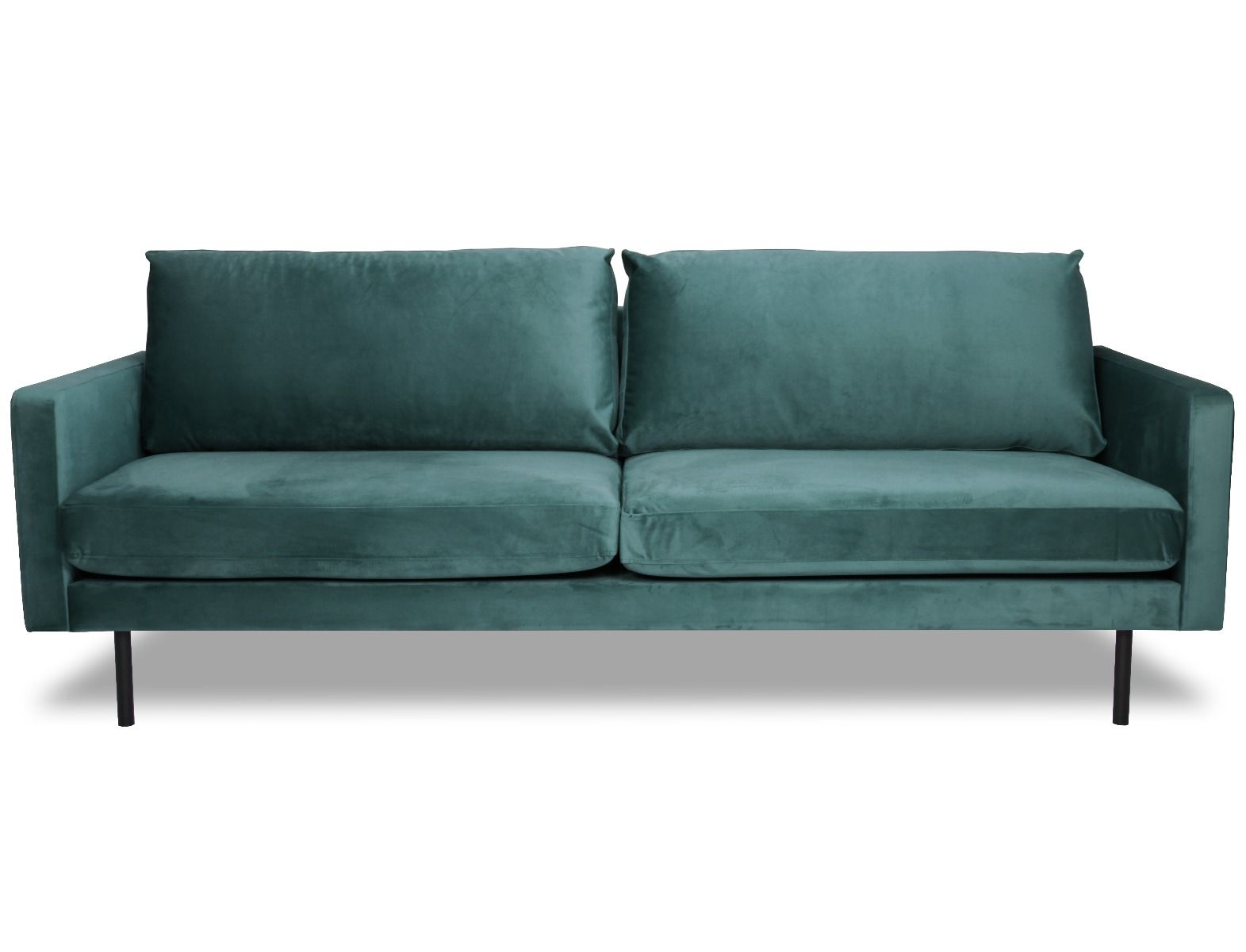 Turkoosi samettisohva Copenhagen