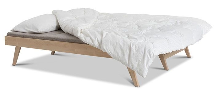 Notte vuodesohva ilman pehmustetta, koivu 