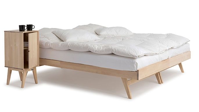 Notte runkosänky, koivu eri kokoja