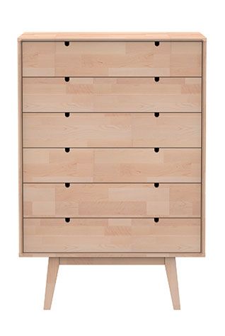 Notte laatikosto, koivu