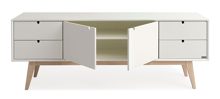 Notte tv-taso, valkoinen