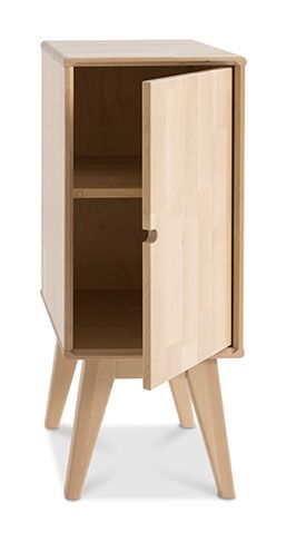 Notte- yöpöytä, valkoinen