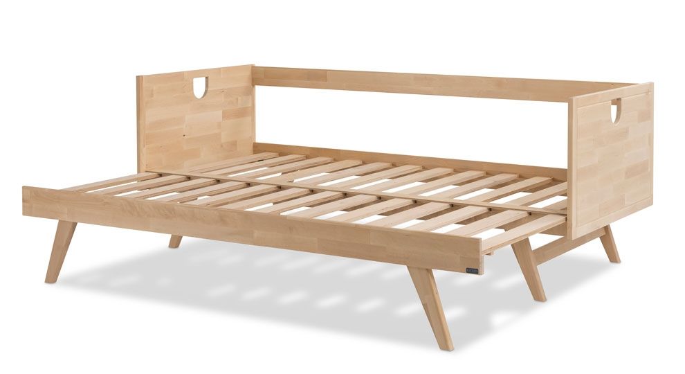 Notte vuodesohva käsinojilla, koivu