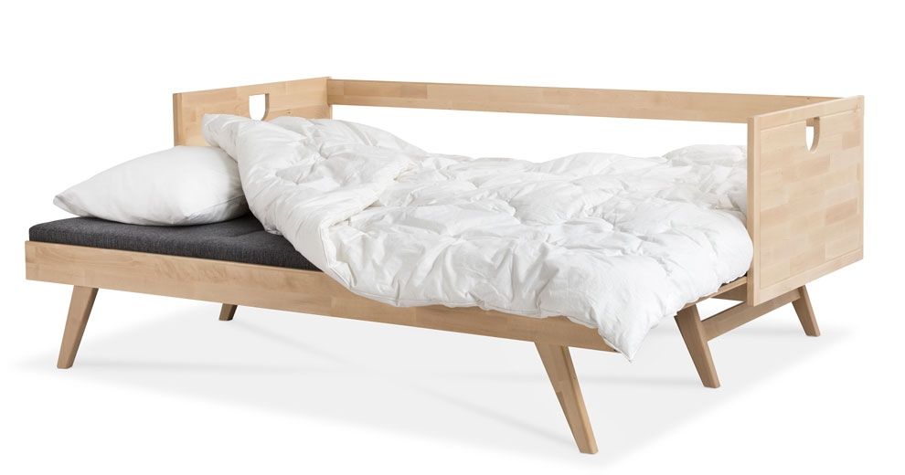 Notte vuodesohva käsinojilla, koivu