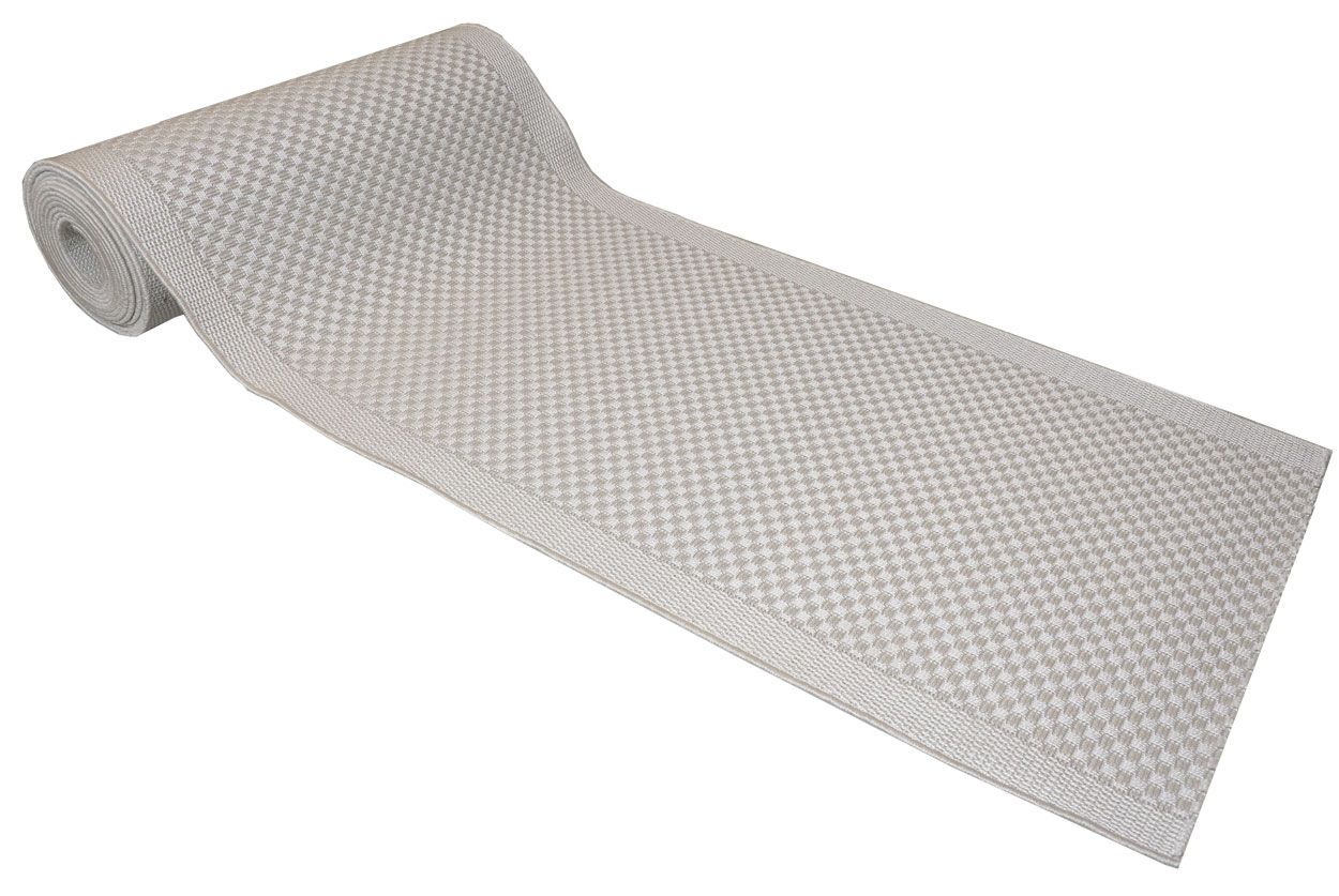 Louhos käytävämatto valkoinen, lev 80cm