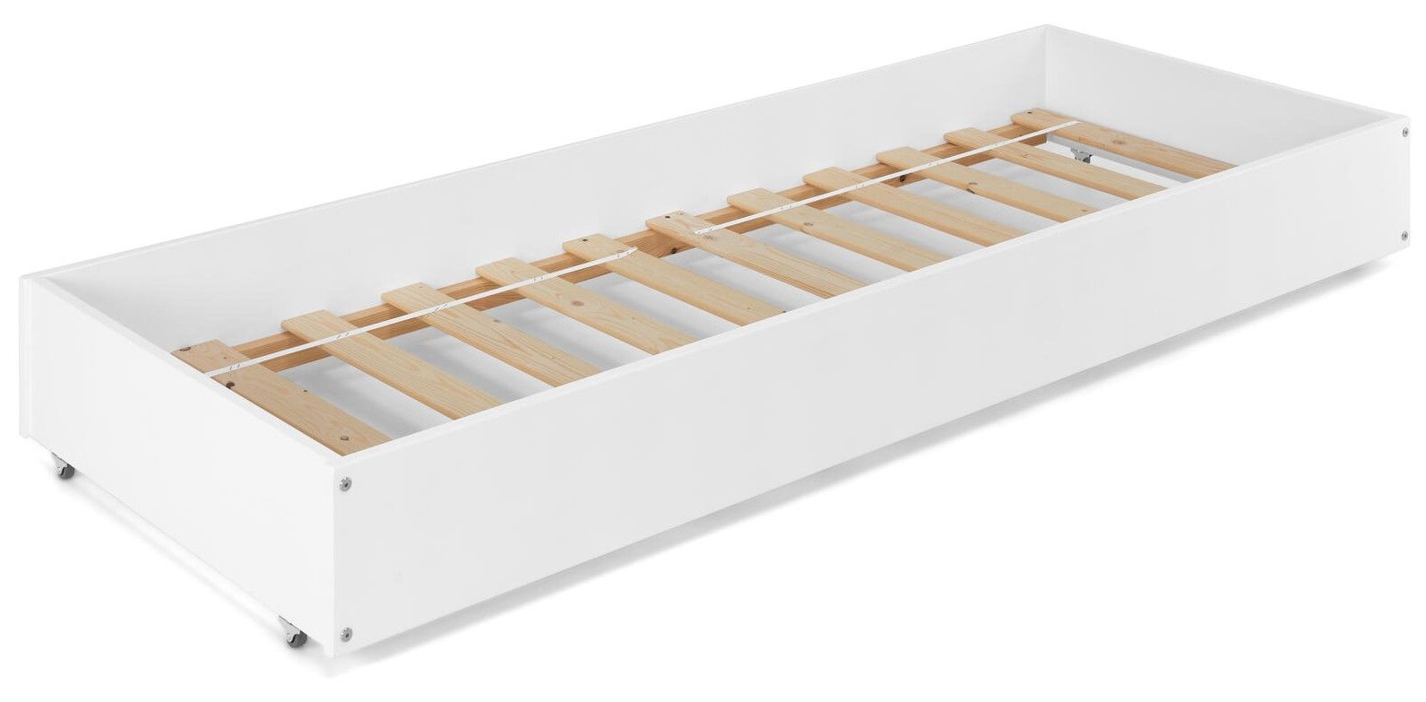 Nukkumatti sängyn aluslaatikko valkoinen