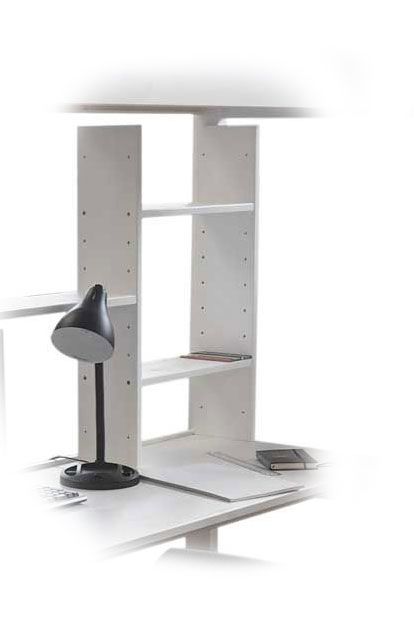 Nukkumatti parvisängyn hyllykkö