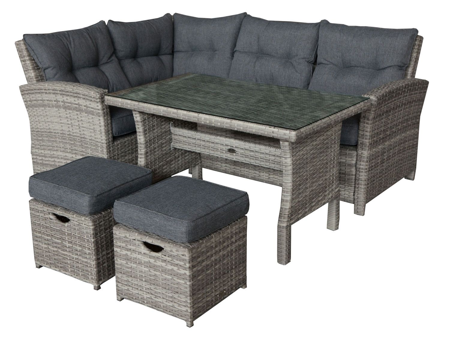 Trondheim polyrottinki kulmasohva