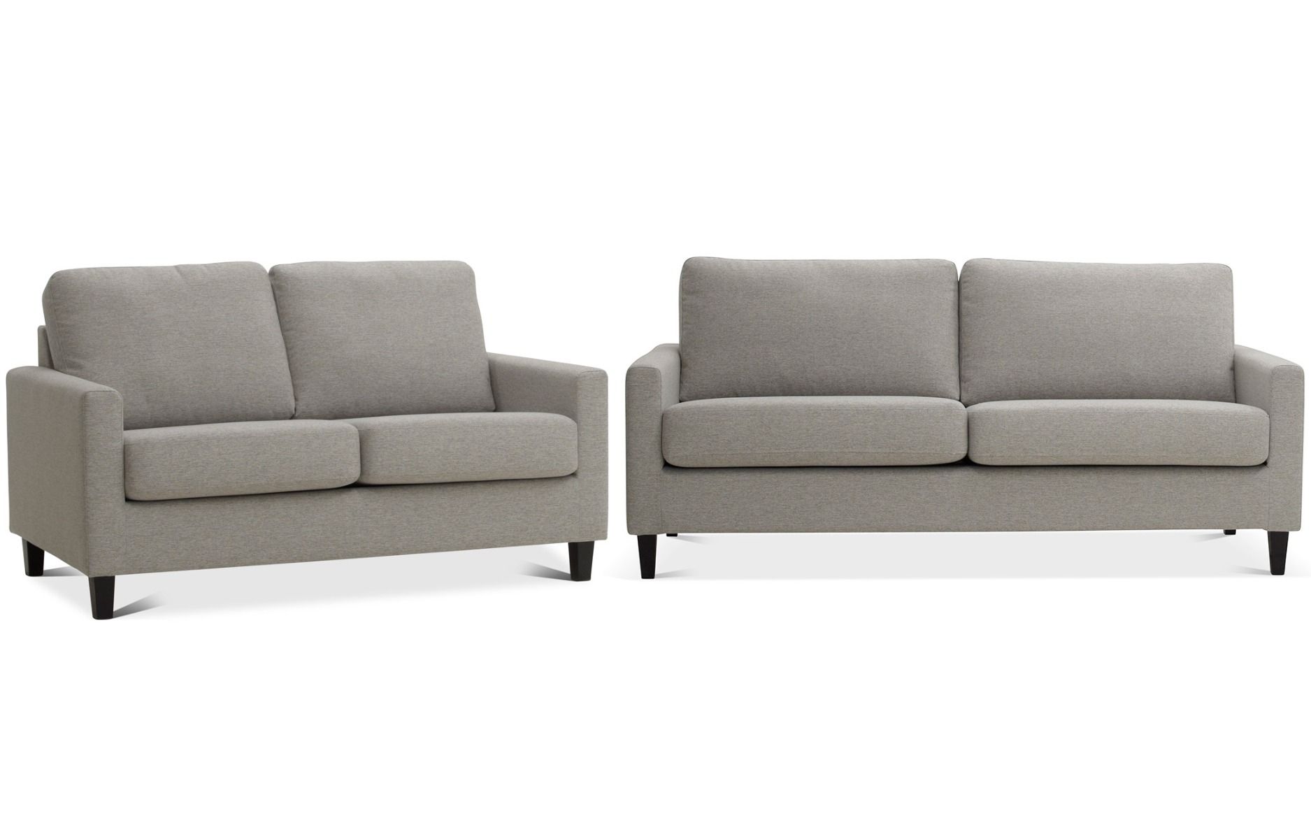 Unico Oliver 3+2 sohvakalusto, hiekan harmaa