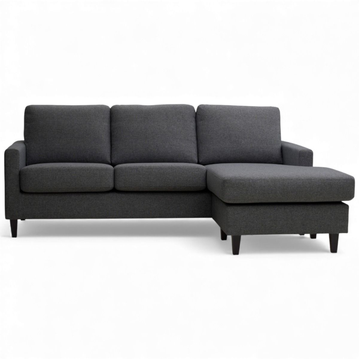 Unico Oliver divaanisohva, tummanharmaa