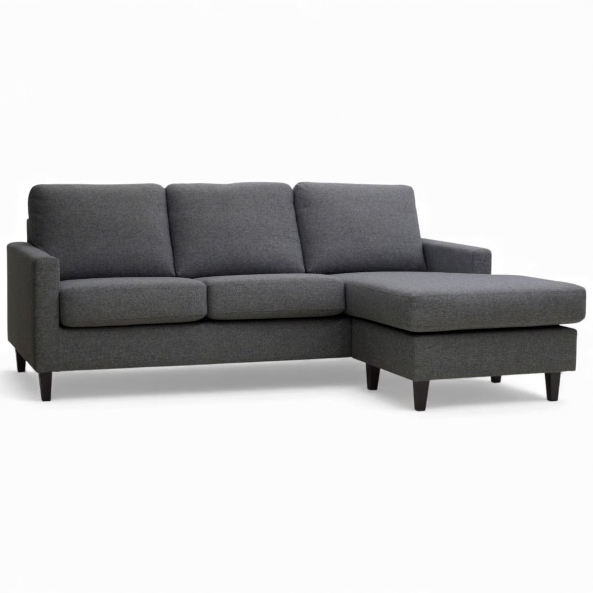 Unico Oliver divaanisohva, tummanharmaa