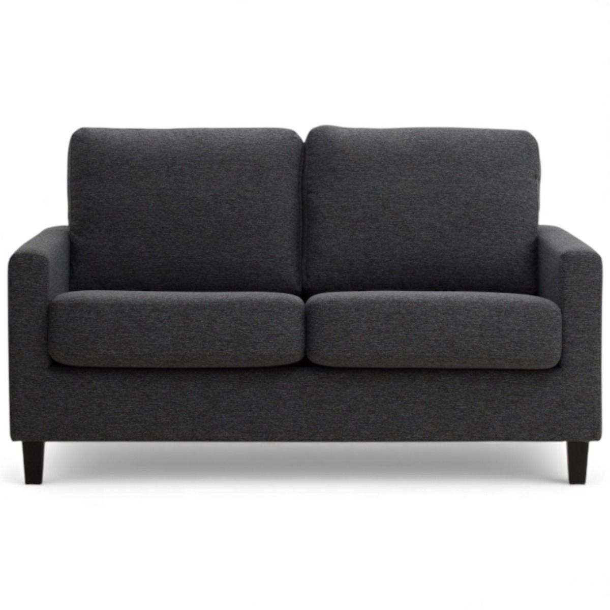 Unico Oliver 2-istuttava sohva, tummanharmaa