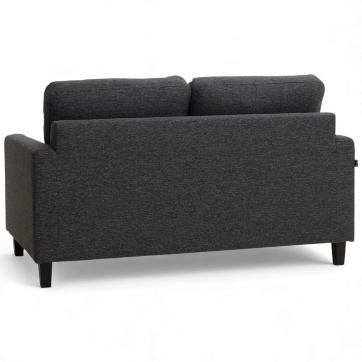 Unico Oliver 2-istuttava sohva, tummanharmaa