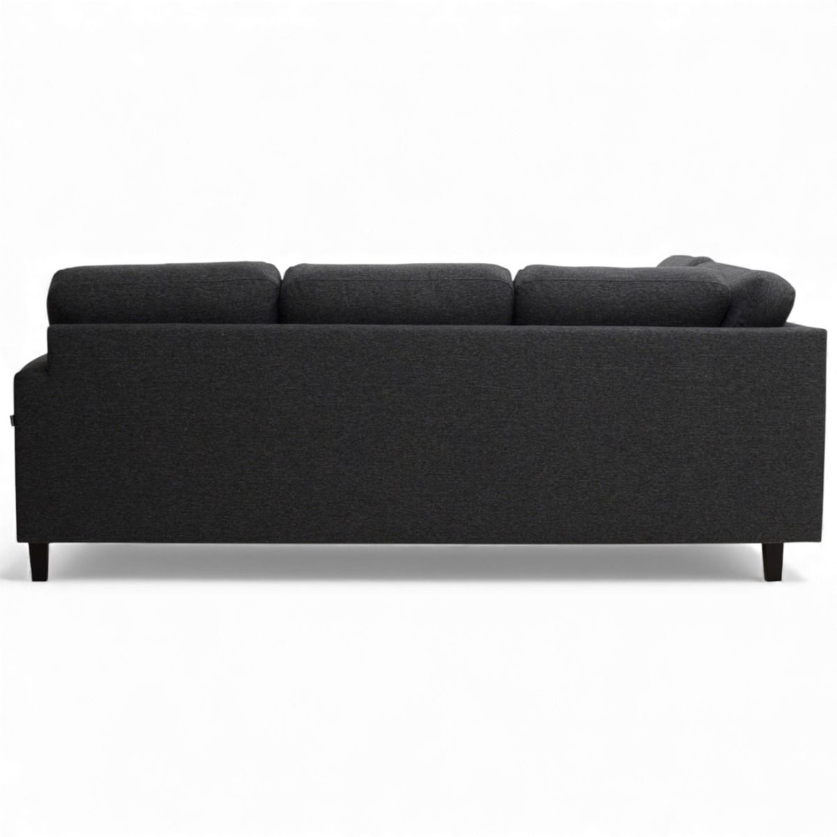 Unico Oliver avokulmasohva, tummanharmaa