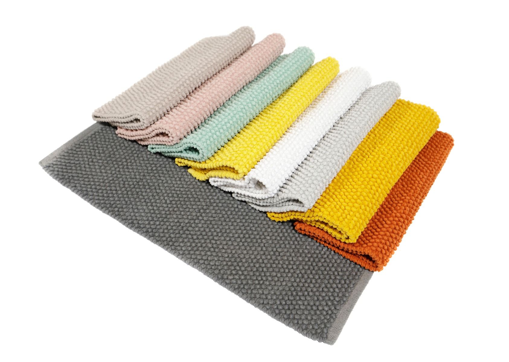 Olivia kylpyhuonematto, tummaharmaa