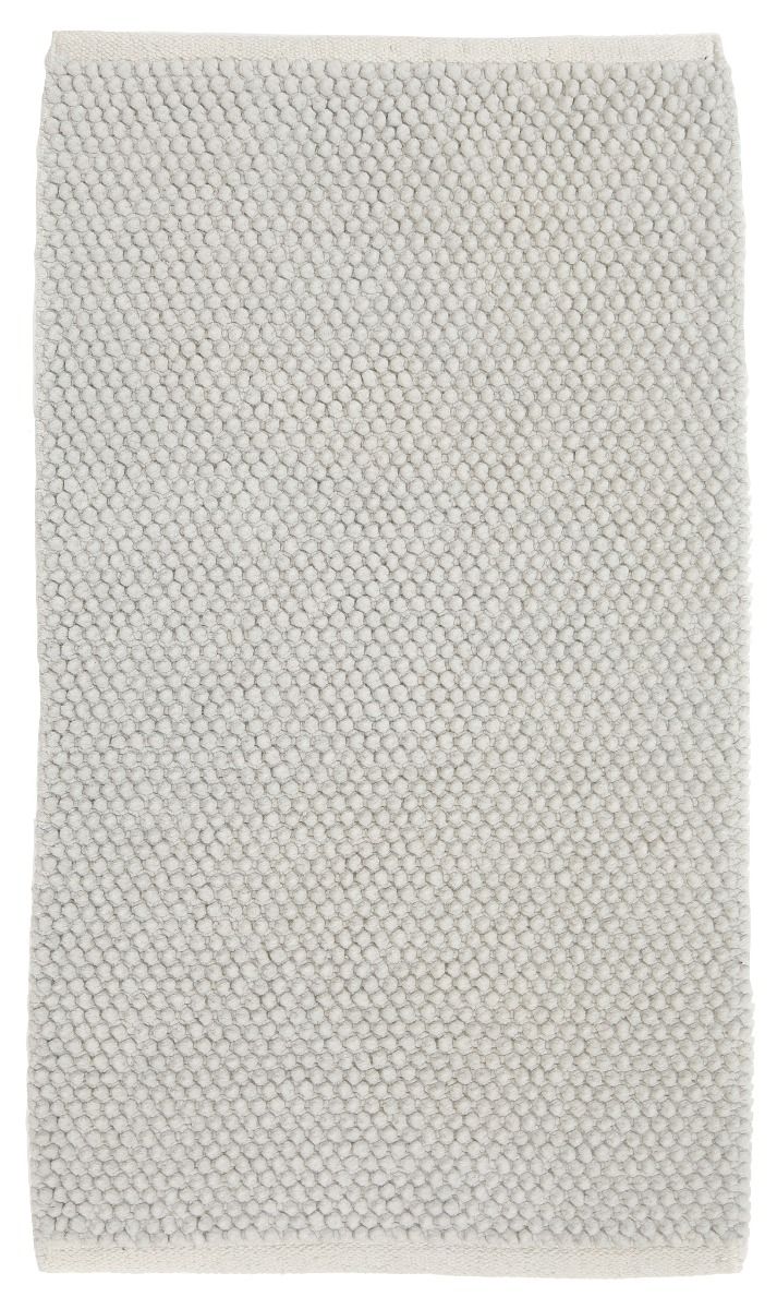 Pampulainen Olivia kylpyhuonematto, vaaleanharmaa