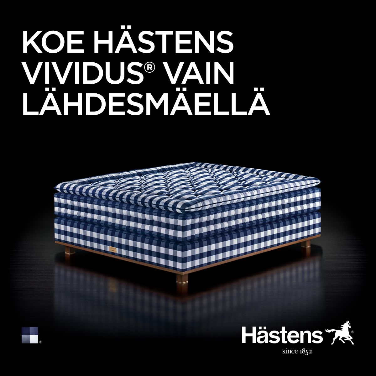 Hästens Vividus sänky 210x210cm