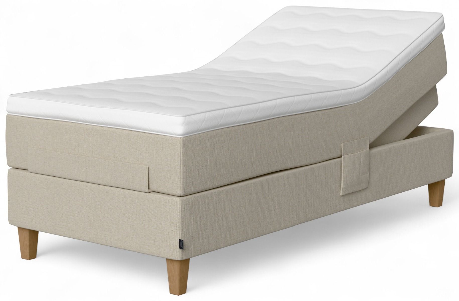 Jensen Aqtive II moottorisänky vaalea tammijaloilla