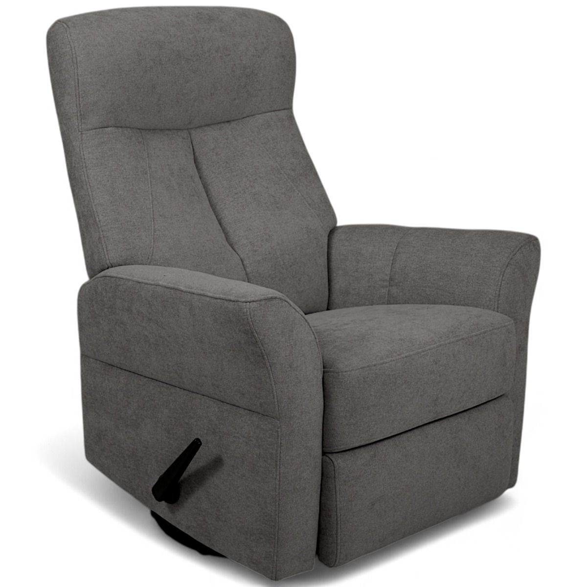 Oodi mekanismituoli kotimainen harmaalla kangasverhoilulla