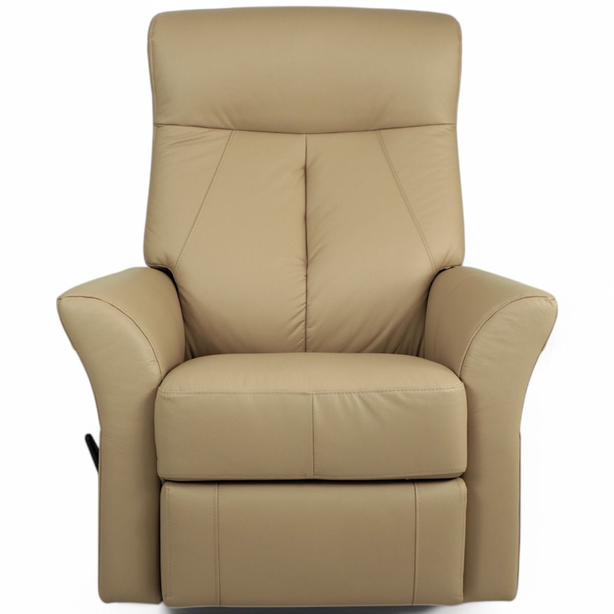 Kotimainen Oodi mekanismituoli, khaki nahka