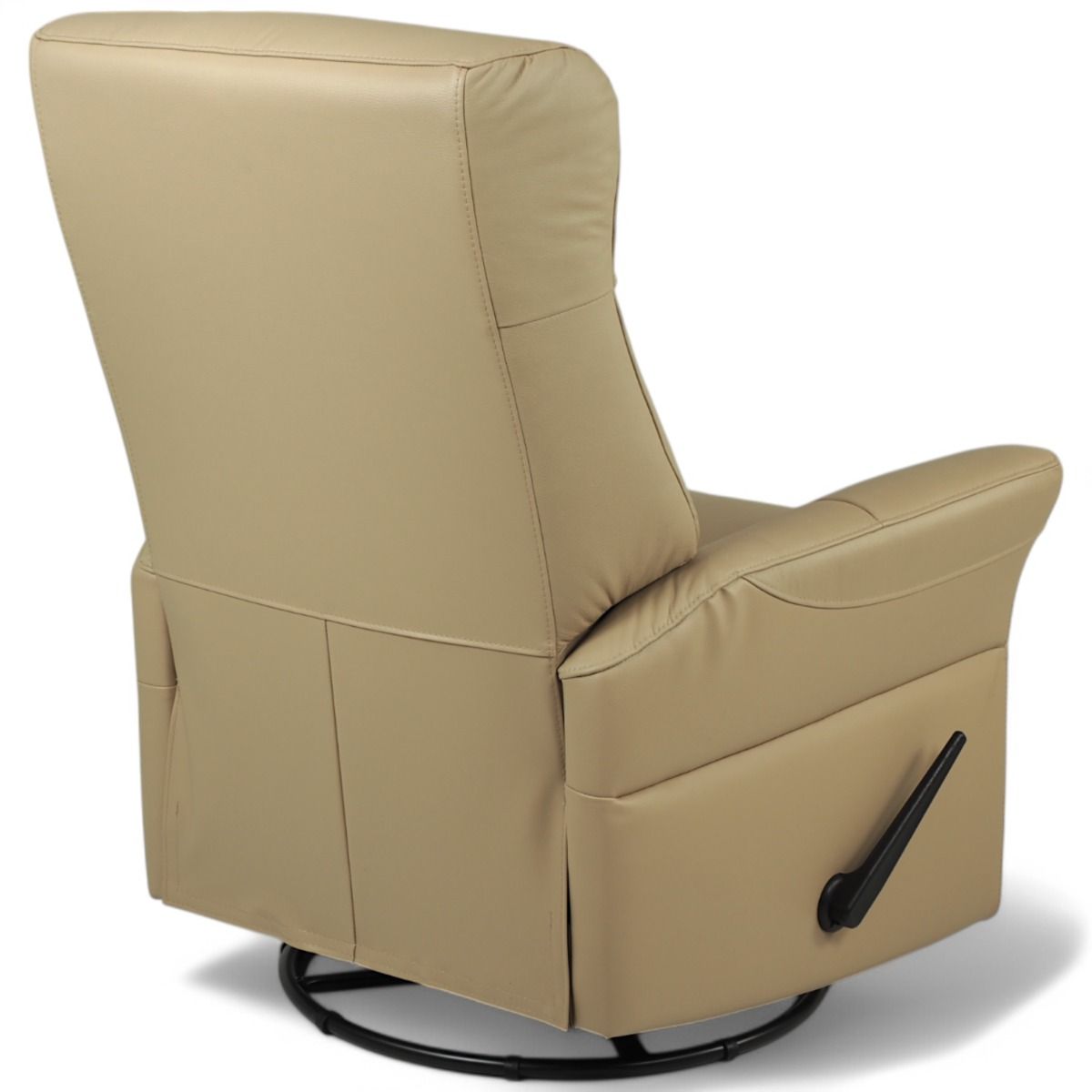 Kotimainen Oodi mekanismituoli, khaki nahka