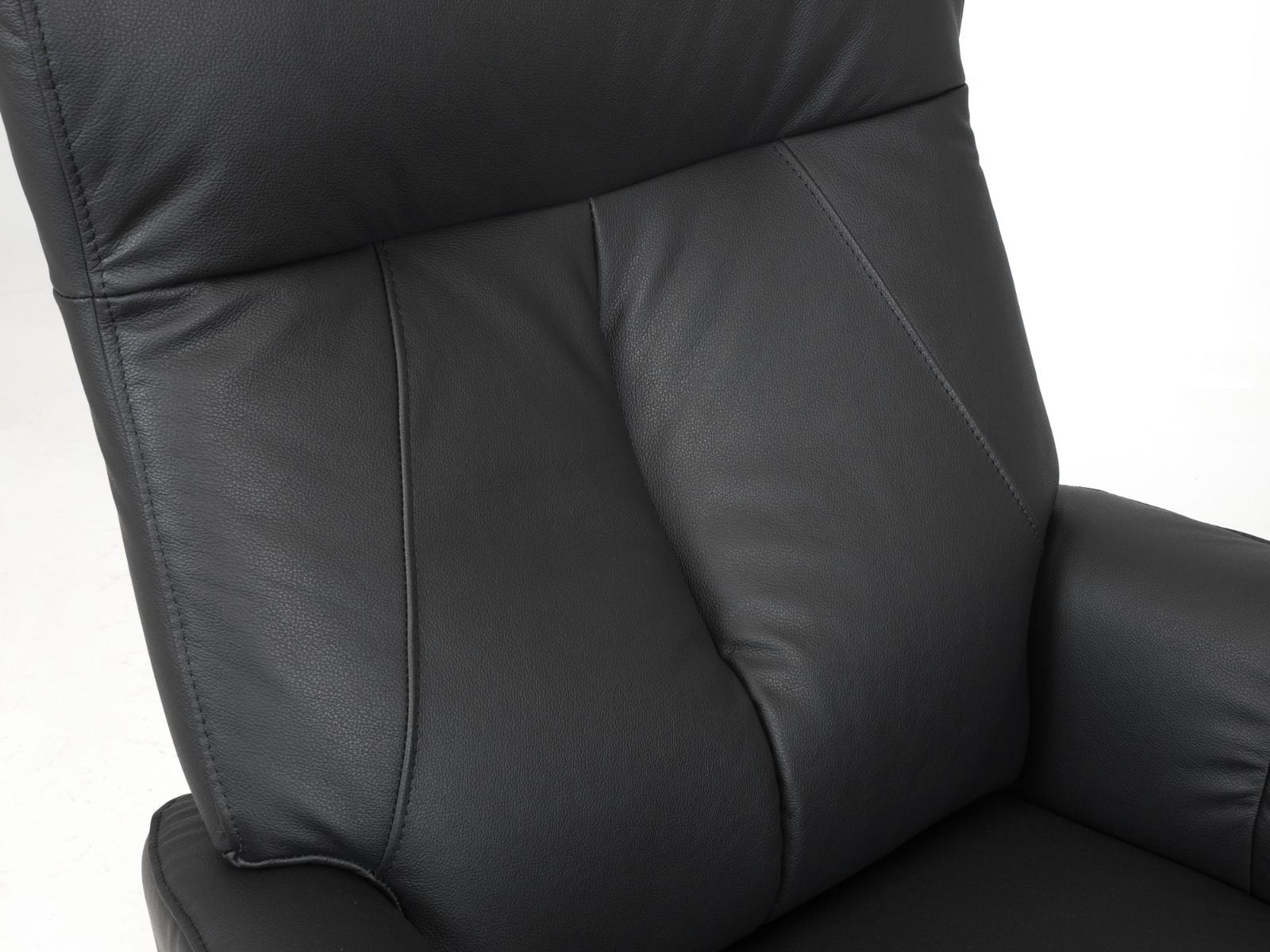 Kotimainen Oodi mekanismituoli, musta nahka