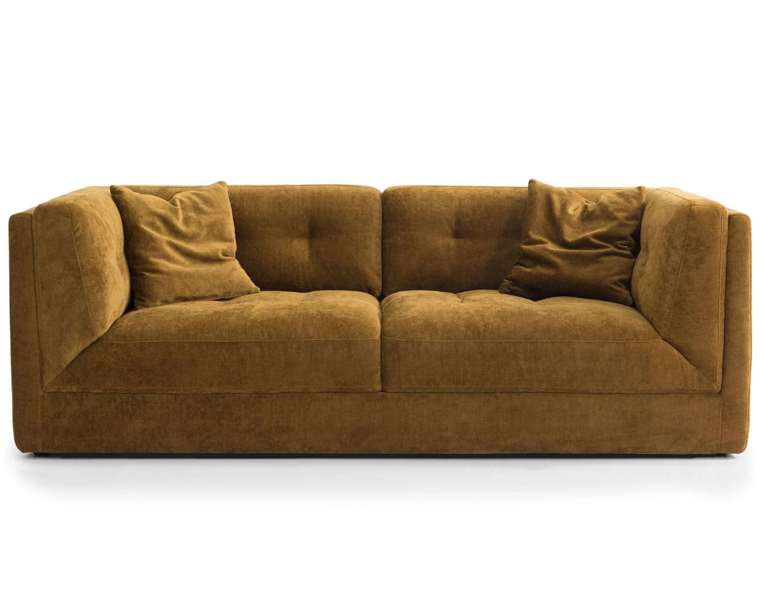 Orlando 3-ist sohva 222 cm, keltainen