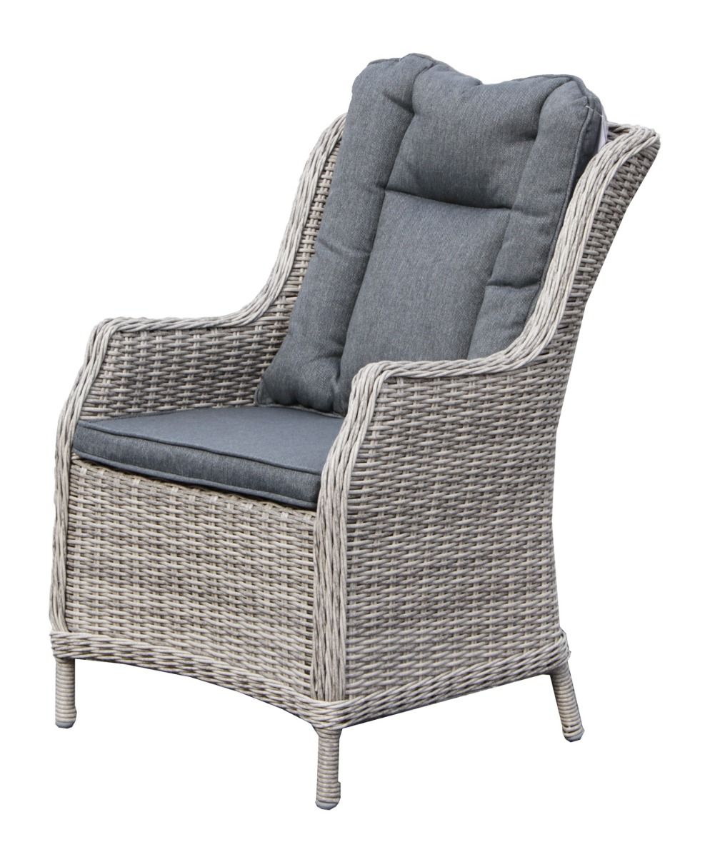 Osborne tuoli polyrottinki, harmaa