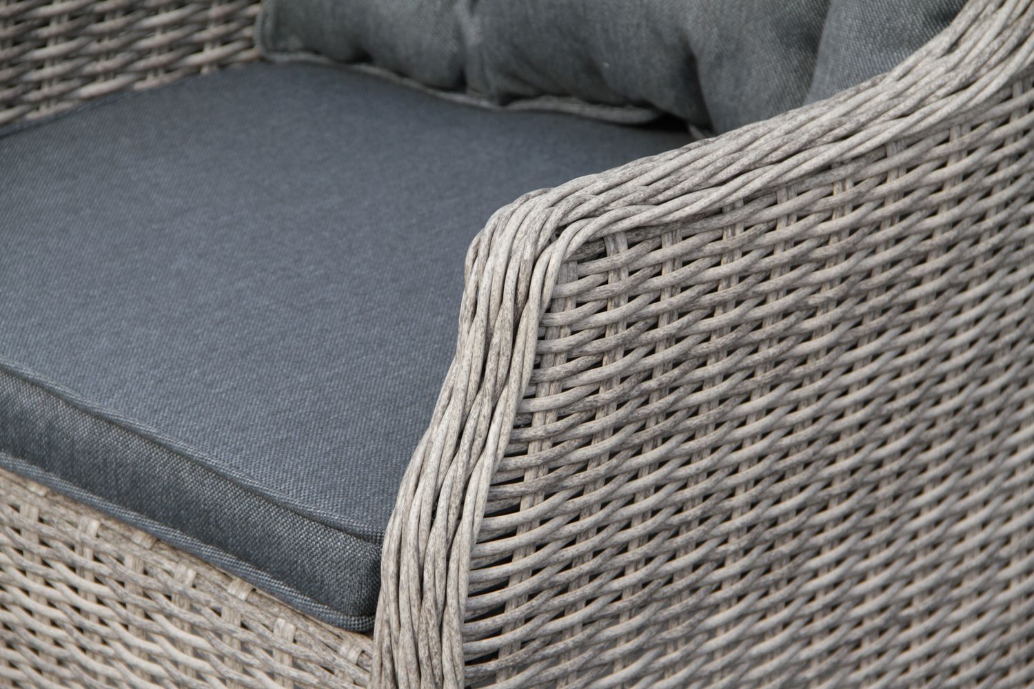 Osborne tuoli polyrottinki, harmaa