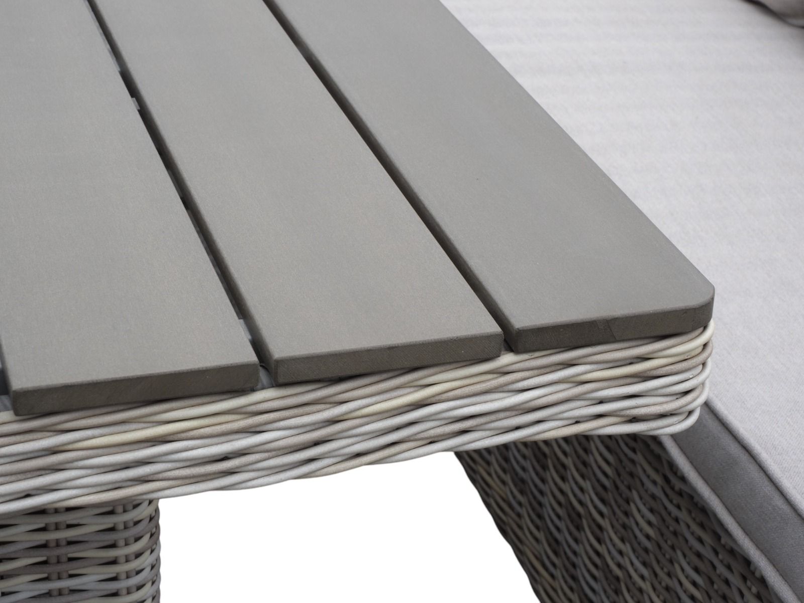 Osborne pöytä ulos 180x104cm, polyrottinki