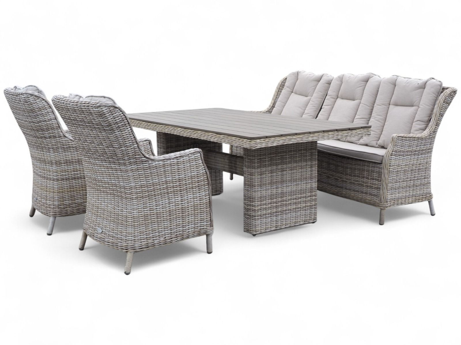 Osborne pöytä ulos 180x104cm, polyrottinki