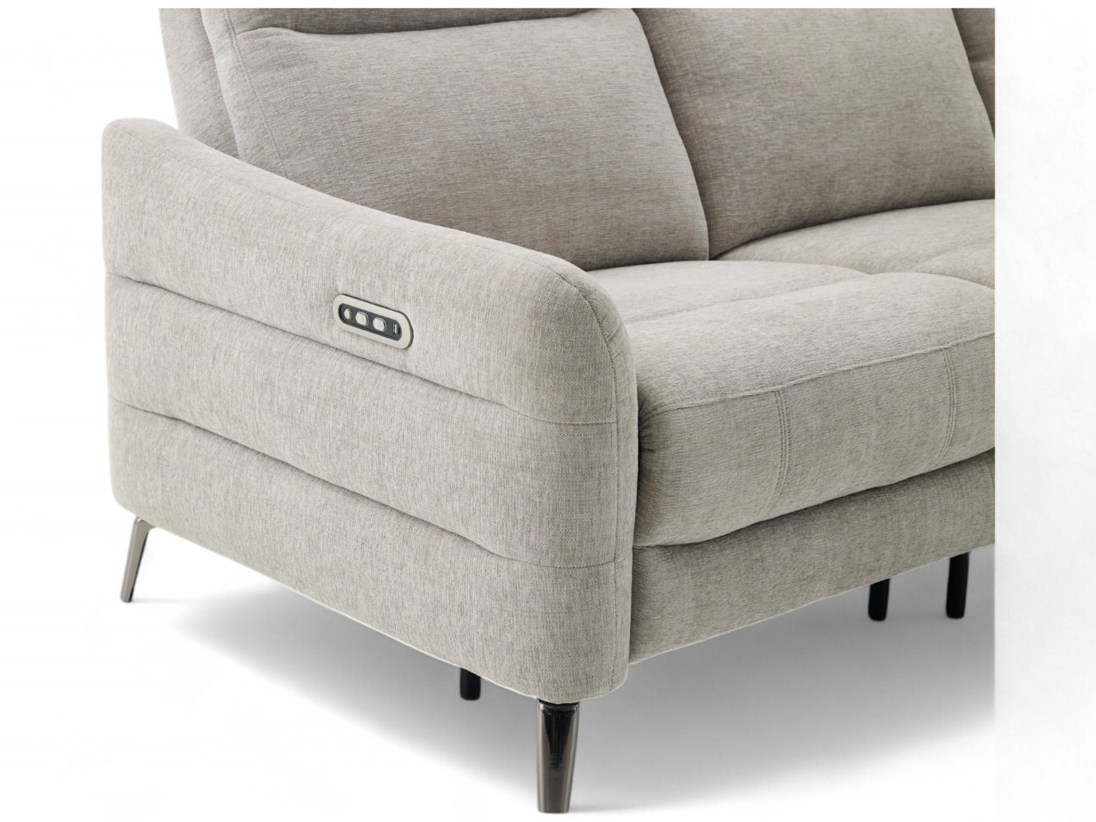 Oscar divaanisohva sähkömekanismilla, hiekanharmaa
