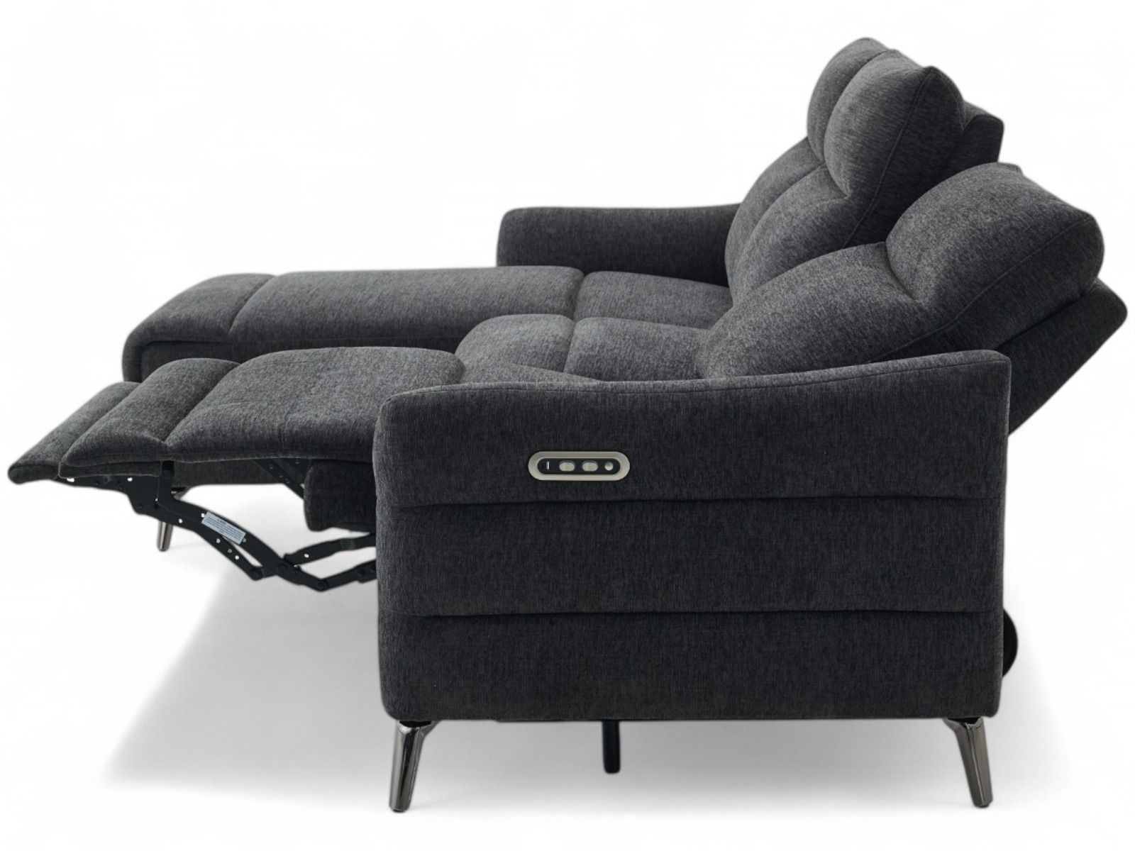 Oscar divaanisohva sähkömekanismilla, tummanharmaa
