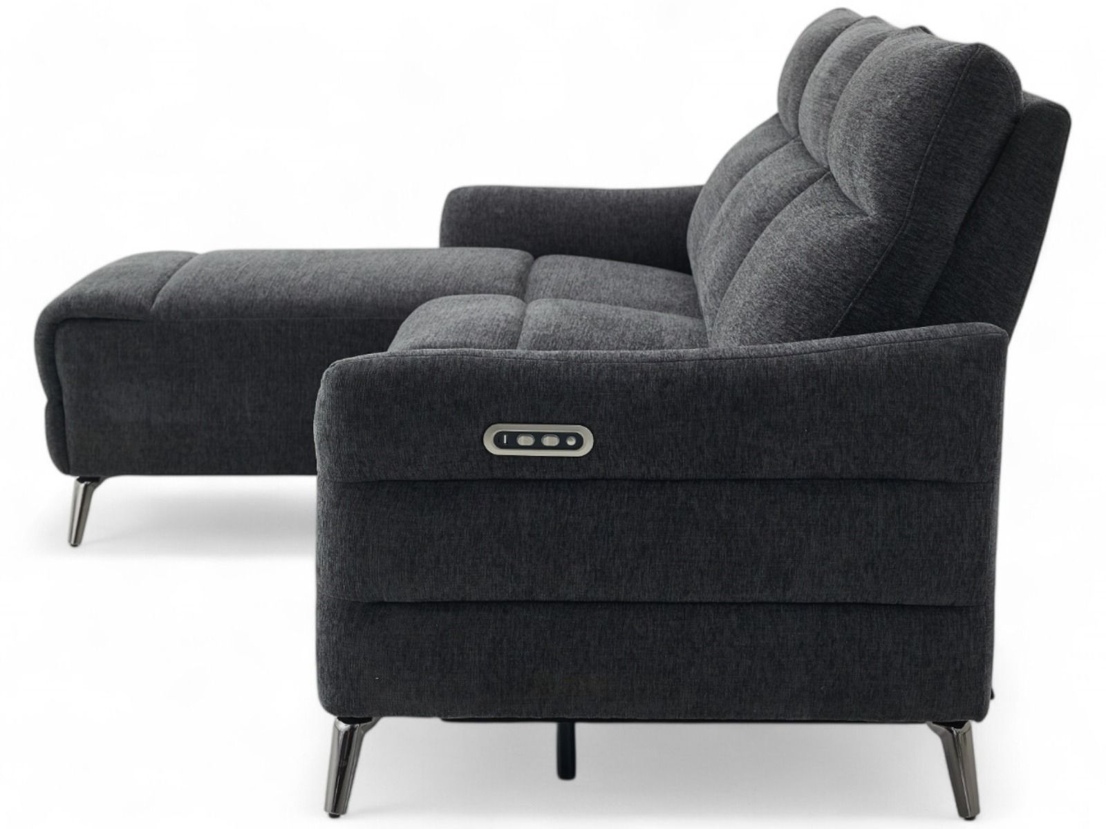 Oscar divaanisohva sähkömekanismilla, tummanharmaa