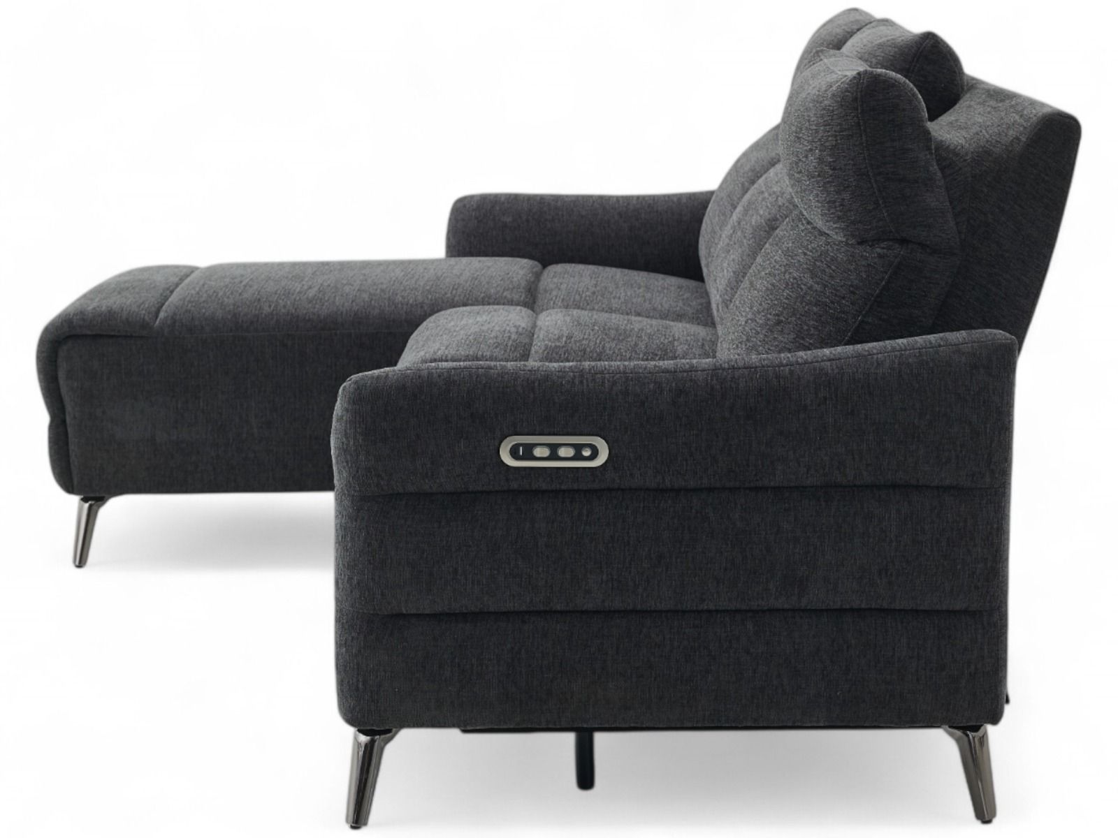 Oscar divaanisohva sähkömekanismilla, tummanharmaa