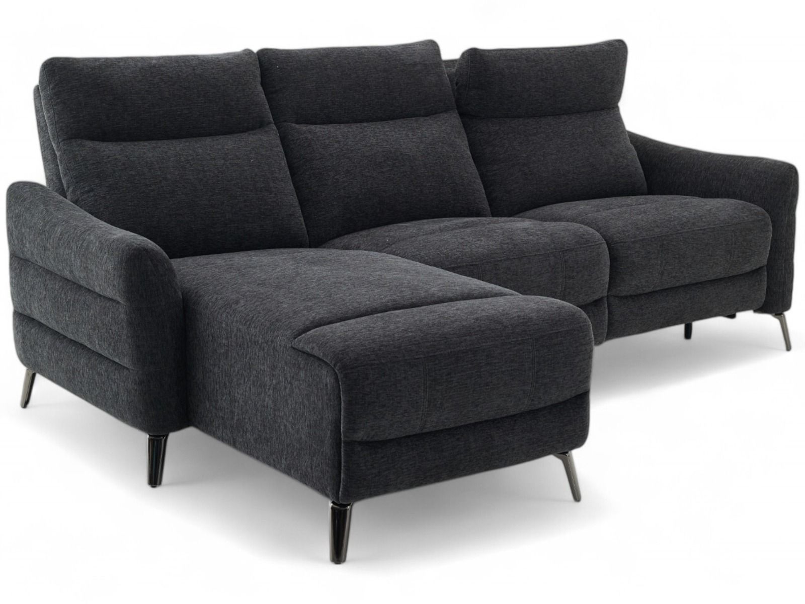 Oscar divaanisohva sähkömekanismilla, tummanharmaa