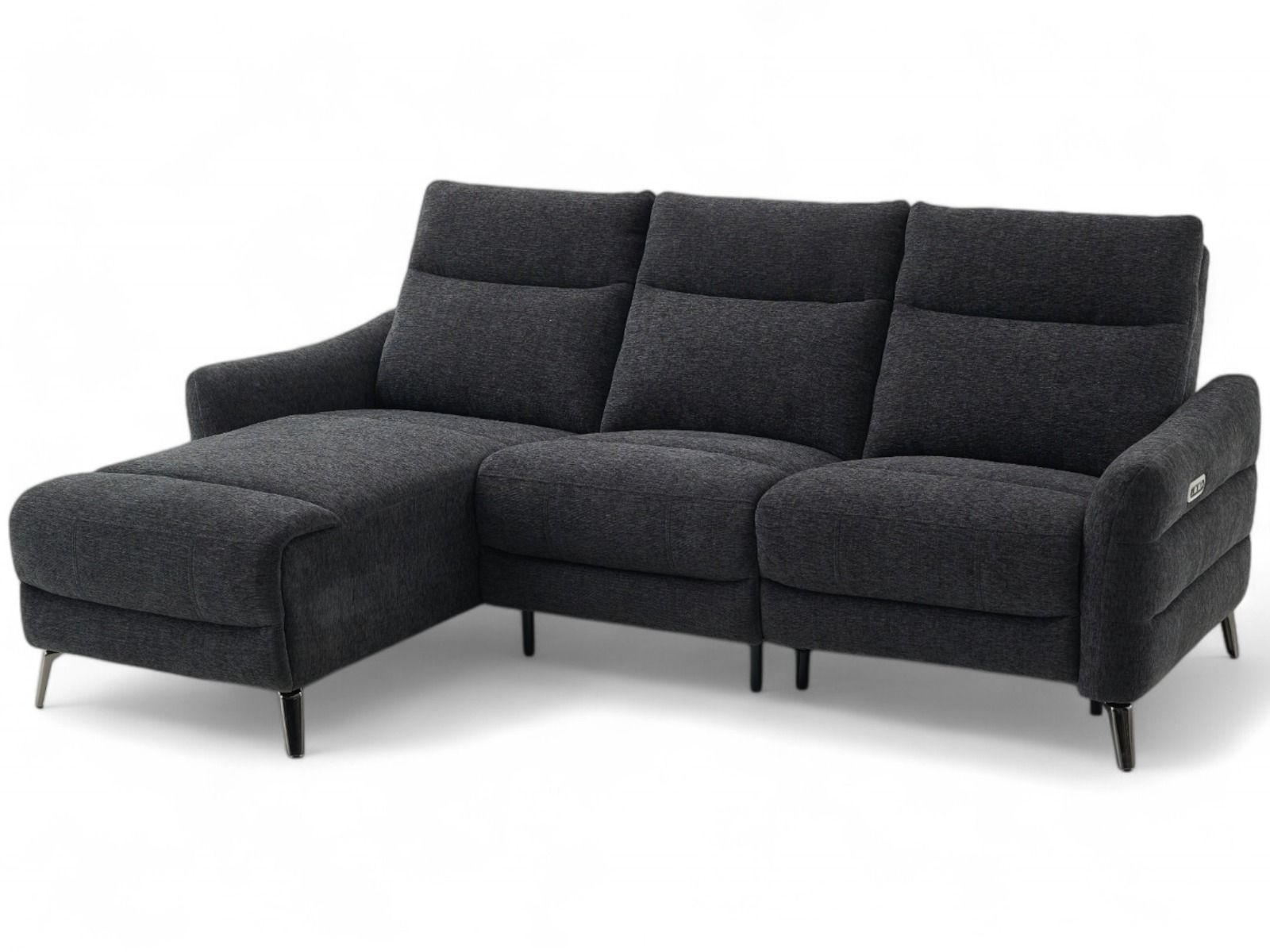 Oscar divaanisohva sähkömekanismilla, tummanharmaa