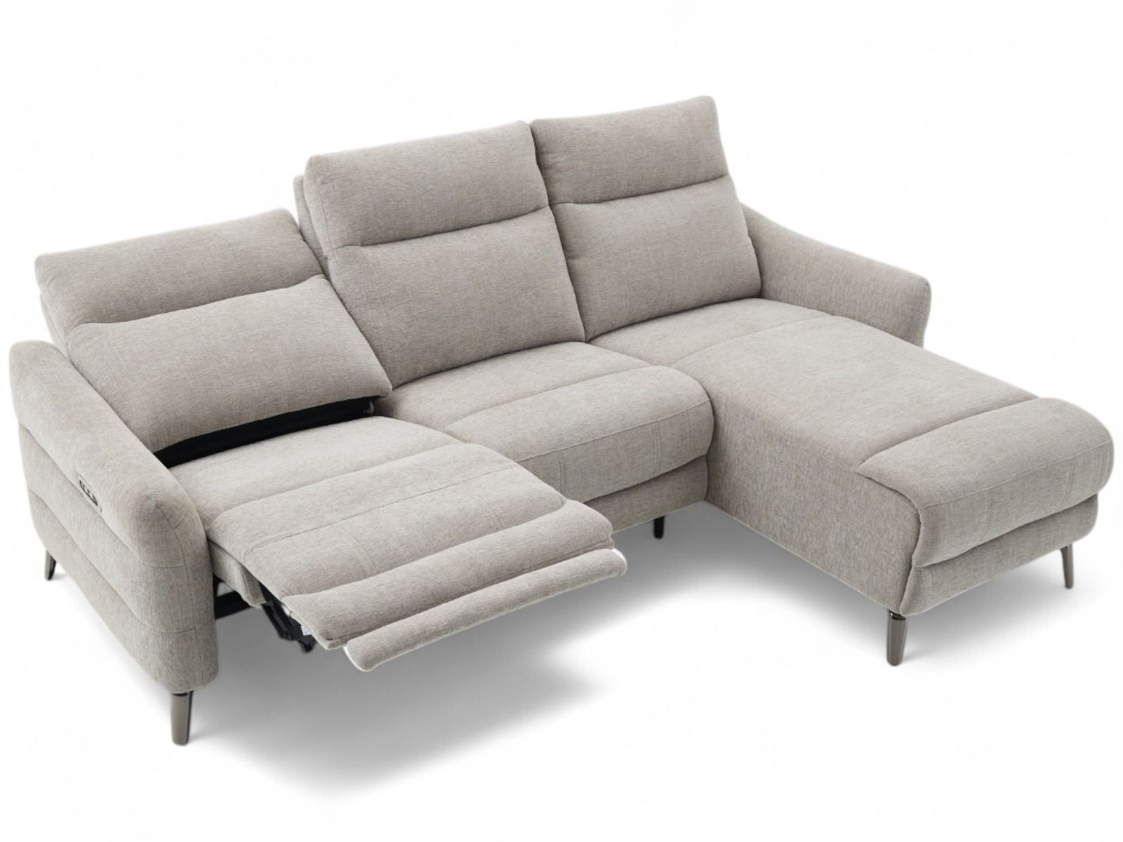 Oscar divaanisohva sähkömekanismilla, hiekanharmaa