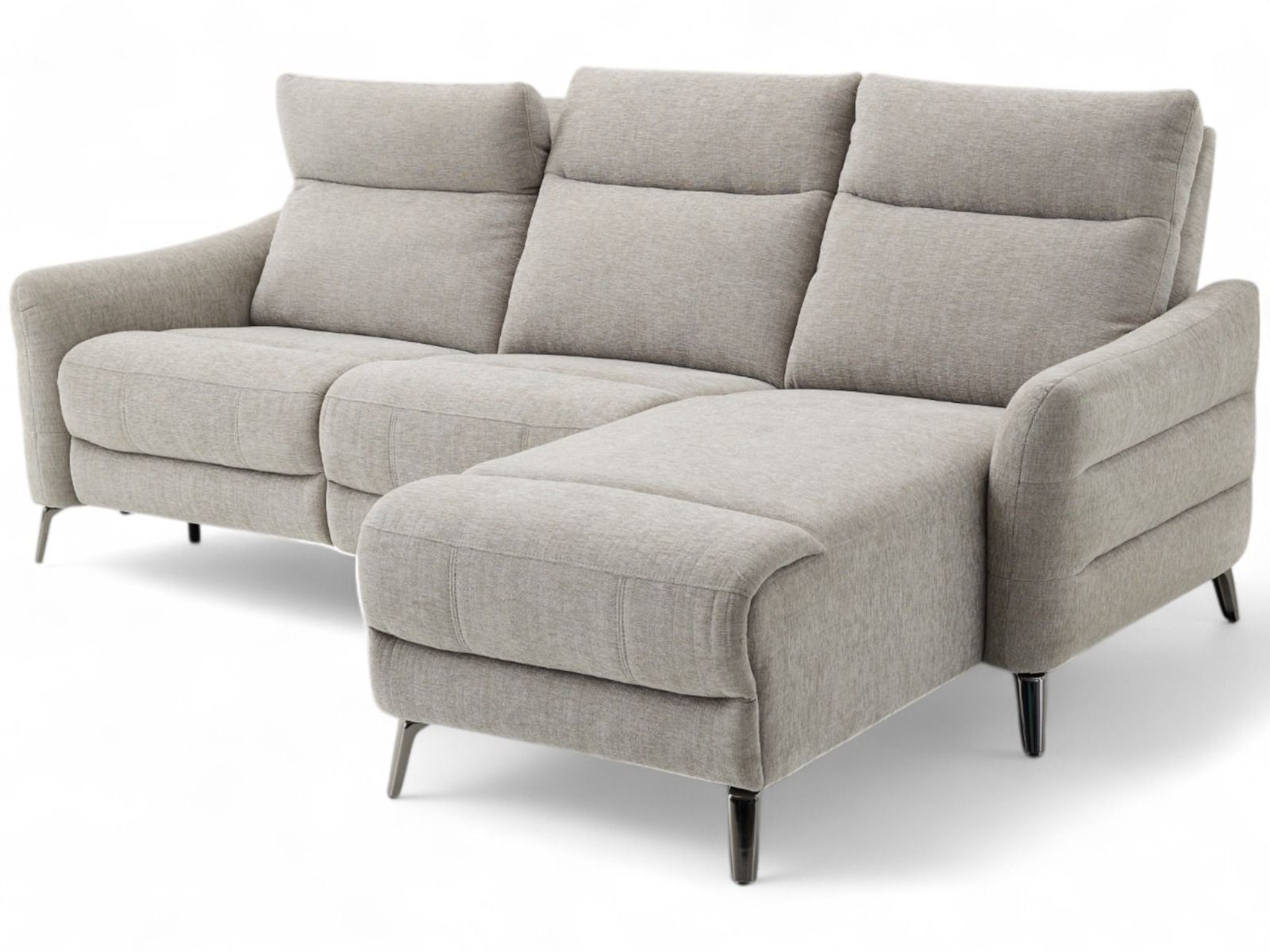 Oscar divaanisohva sähkömekanismilla, hiekanharmaa