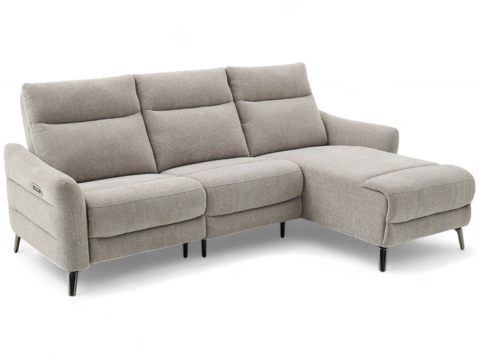 Oscar divaanisohva sähkömekanismilla, hiekanharmaa