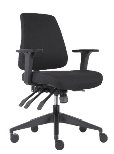 Oscar Prima työtuoli, käsinojilla