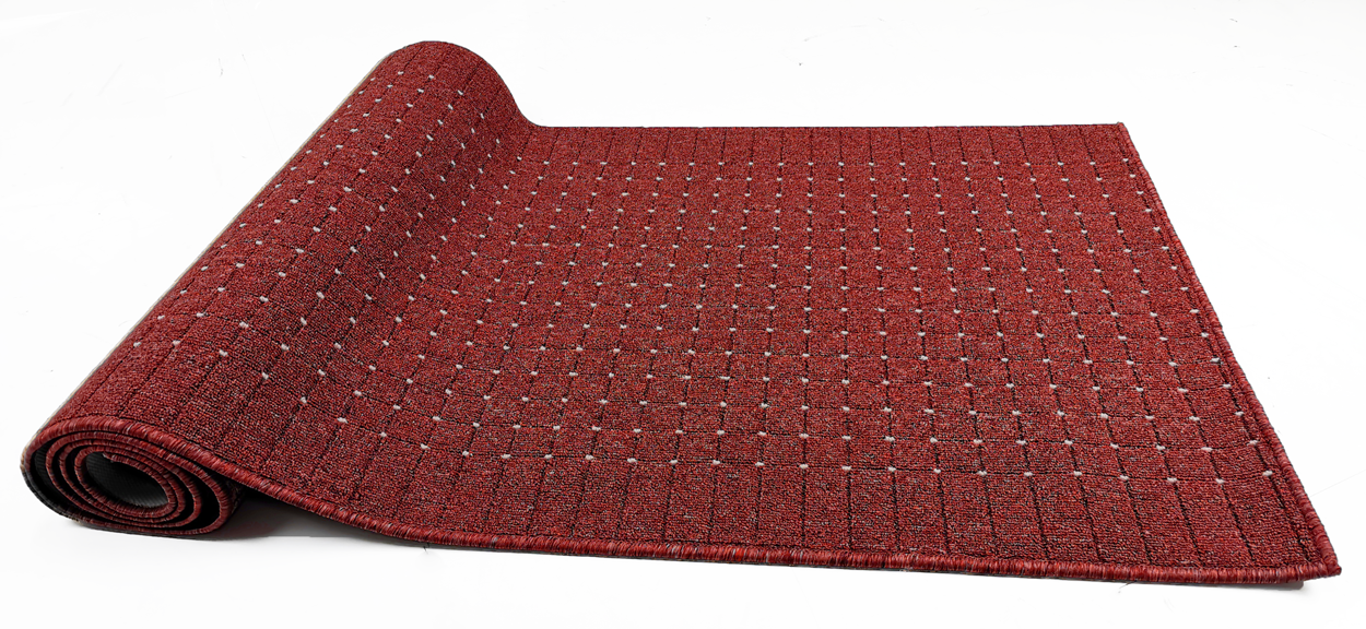 Otava käytävämatto, punainen