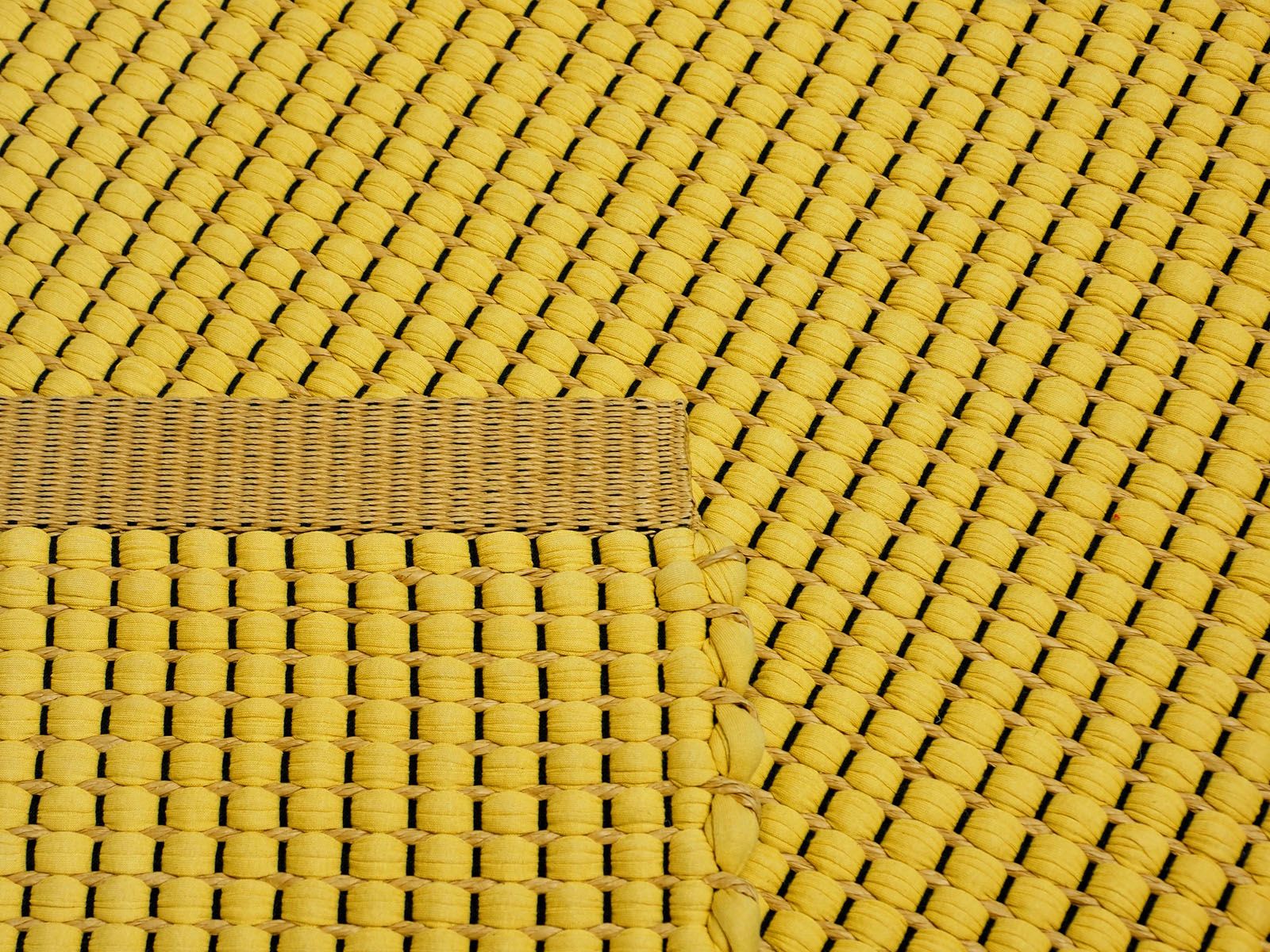 Hanna Korvela Duetto matto, keltainen, 160x230cm